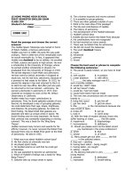 FIRSTSEMESTER ENGLISH EXAM CLASS 10D