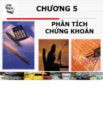BÀI GIẢNG PHÂN TÍCH CHỨNG KHOÁN 