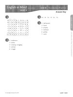 English+in+Mind+4+Vocabulary+Practice+answer+key 08 