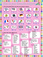 36453 what is your favourite subject 