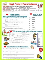 21292 present simple and present continuous 