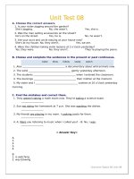Grammar space 3 unit test 08 