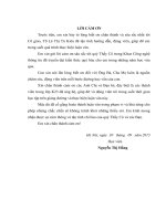 Luận văn thạc sĩ: Dự đoán liên kết residue giữa các protein tương tác