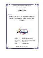 NGHIÊN CỨU THIẾT KẾ MẠCH ĐIỆN PHỤC VỤ CHO HỆ THỐNG CHỐNG TRỘM TRÊN XE MÁY VÀ Ô TÔ