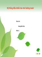 Hệ thống điều khiển tòa nhà sailing tower