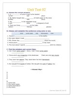 Grammar space 2 unit test 02 