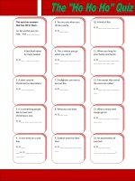 2485 the ho ho ho quiz 