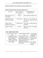 Đề tài tìm hiểu các tác nhân gây tổn thất năng suất cây cà chua trồng ở vùng đơn dương và đức trọng