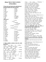 Bài tập unit 5 lớp 6 