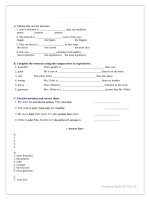 Grammar space 2 unit test 15 