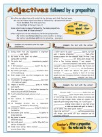 islcollective worksheets preintermediate a2 intermediate b1 adults high school reading speaking adjectives prepositions  4781573354edd2853a3a64 28372286 