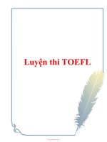 Luyện thi toefl