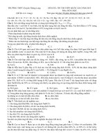 De thi thu THPT QG cac tinh nam 2015