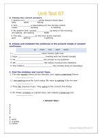 Grammar space 3 unit test 07 