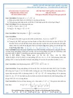 Tuyển tập các đề thi thử thpt quốc gia 2016 hay