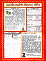 20949 legends about the discovery of fire key included 