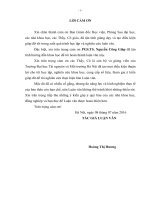 PHÁT TRIỂN đội NGŨ GIẢNG VIÊN TRƯỜNG đại học tài NGUYÊN và môi TRƯỜNG hà nội đáp ỨNG yêu cầu đổi mới GIÁO dục HIỆN NAY