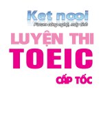 Luyện thi cấp tốc tiếng Anh