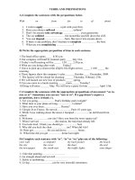 49951 prepositions of movement place time verb  preposition 