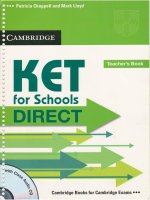 KET for schools direct 