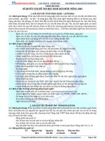 Bí quyết giải đề thi học sinh giỏi tiếng anh