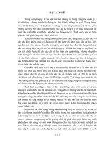 tiểu luận cao học tăng cường quản lý nhà nước về thông tin y tế tuyến cơ sở