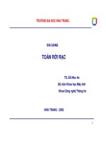 Toán rời rạc  đỗ như an 