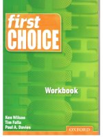 EBOOK FIRST CHOICE WORK BOOK 