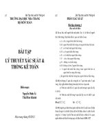 Bài tập xác suất thống kê  thái bảo khánh, nguyễn đình ai 