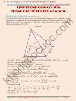 Hình không gian cổ điển năm 2016 