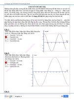 Chuyên đề đồ thi trong vật li đáp án