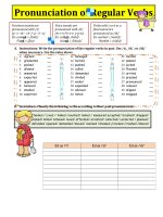 43129 pronunciation of regular verbs in past 