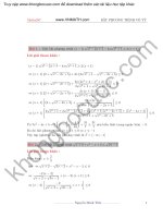 Chuyên đề bất phương trình vô tỷ hay