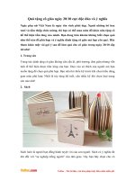 Những món quà tặng ý nghĩa cho cô giáo ngày 20-10