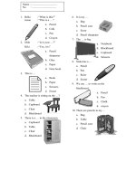 27255 things in the classroom worksheet 