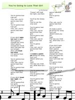 30790 youre going to lose that girl by the beatles going to x will 