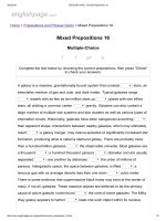 ENGLISH PAGE   mixed prepositions 16 