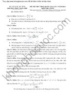 Đề thi thử toán 2016 trường THPT trần phú lần 1 