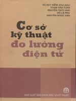 Cơ sở kỹ thuật đo lường điện tử  vũ quý điềm và các tác giả khác 