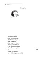 62024 possessives  his  her 