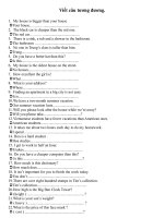 Viết câu tương đương