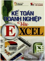 Kế toán doanh nghiệp với excel VN guide tổng hợp và biên soạn 