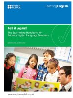 Storytelling handbook for primary english language teachers 