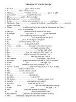 CHIA ĐỘNG từ TRONG NGOẶC