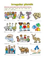 islcollective worksheets beginner prea1 elementary a1 elementary school spelling plurals  irregu irregular plurals 2 wor 1637935650543ad12805a040 28340430 