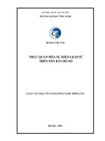 Trực quan hóa sự kiện lịch sử trên nền bản đồ số 