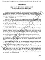 Giải toán hình học không gian bằng phương pháp tọa độ 