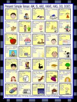 10230 present simple tense am is are have has do does and their negative forms part 2  with key  fully editable 