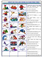 70517 what do you like doing in your free time 