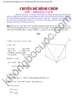 Chuyên đề hình chóp 